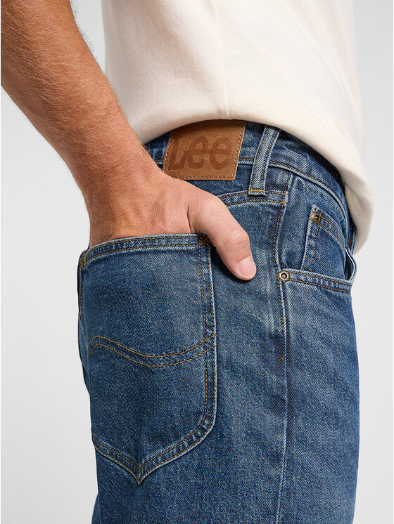 Lee Lee Jeansy LEE DAREN ZIP FLY Niebieski Regular Fit