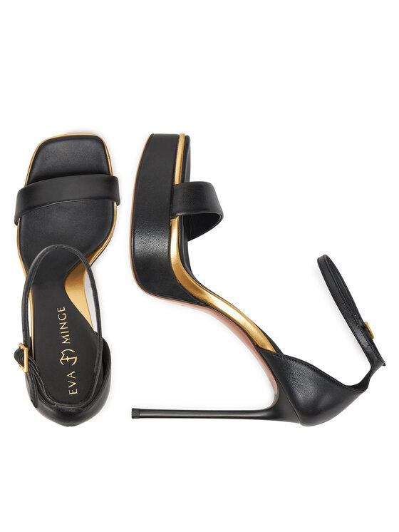 Eva Minge Eva Minge Sandales LILY-LT1519-1 Melns