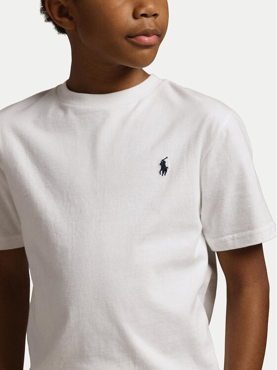 Polo Ralph Lauren Polo Ralph Lauren Majica Ss Cn 323832904035 Bela Regular Fit