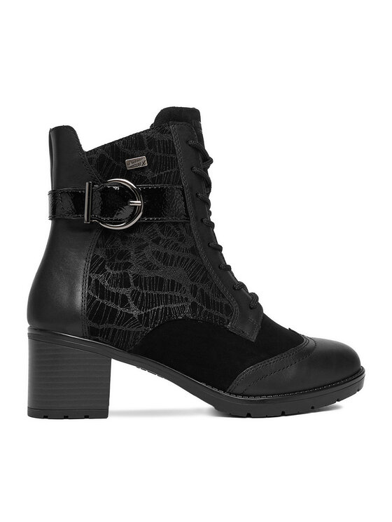 Remonte Remonte Stiefeletten D2A77-02 Schwarz