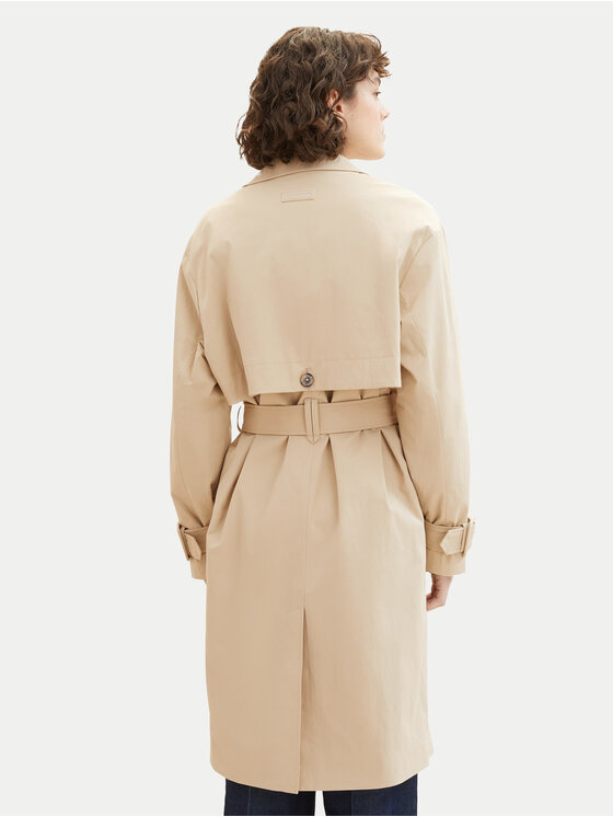 Tom Tailor Tom Tailor Trench 1040488 Bež Loose Fit