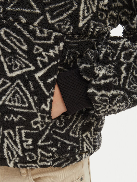 Billabong Billabong Felpa di pile Time Off EBJPF00112 Nero Relaxed Fit