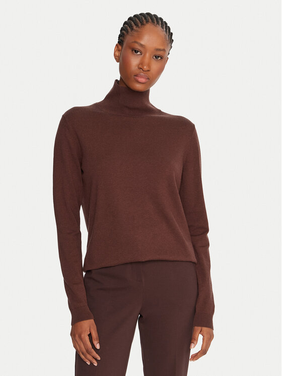 Weekend Max Mara Weekend Max Mara Rollkragenpullover Kiku 2525366012 Braun Regular Fit
