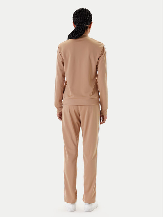 adidas adidas Treniņtērps Essentials 3-Stripes JX0507 Bēšs Regular Fit