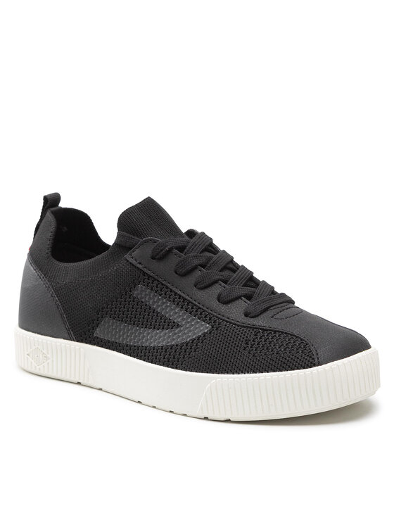 Viking Viking Sneakersy Retro Knitted Jr 3-51405-2 Czarny