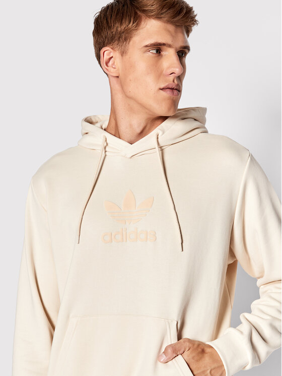 adidas adidas Bluza Trefoil Series Street HK2790 Beżowy Relaxed Fit