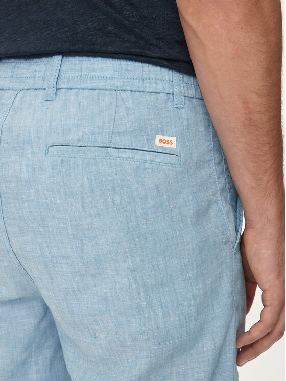 Boss Stoffshorts Chino-Tapered-Ds-1-S 50513027 Blau Tapered Fit  