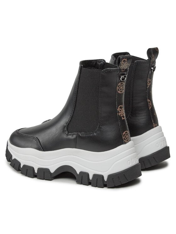 Guess Guess Botine Besona FL8BEO ELE12 Negru