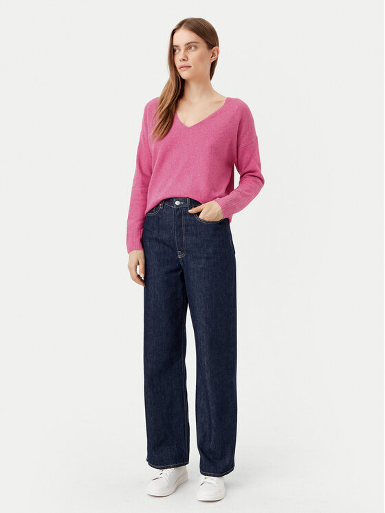 ONLY ONLY Пуловер Rica 15224360 Розов Regular Fit