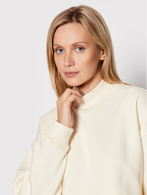 Urban Classics Urban Classics Felpa Crew TB4560 Écru Oversize