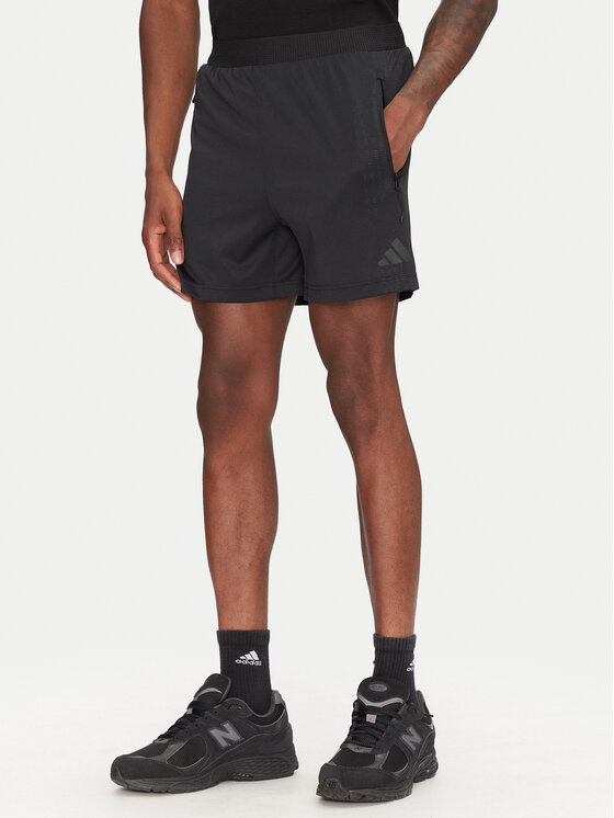 adidas adidas Sportovní kraťasy Airchill JI8193 Černá Slim Fit