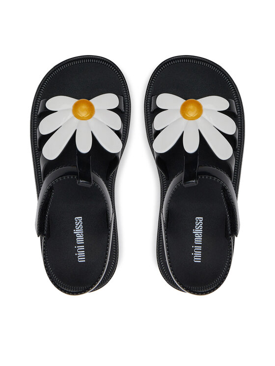 Melissa Melissa Sandali Mini Melissa Hip Bloomy Inf M 36188 Črna