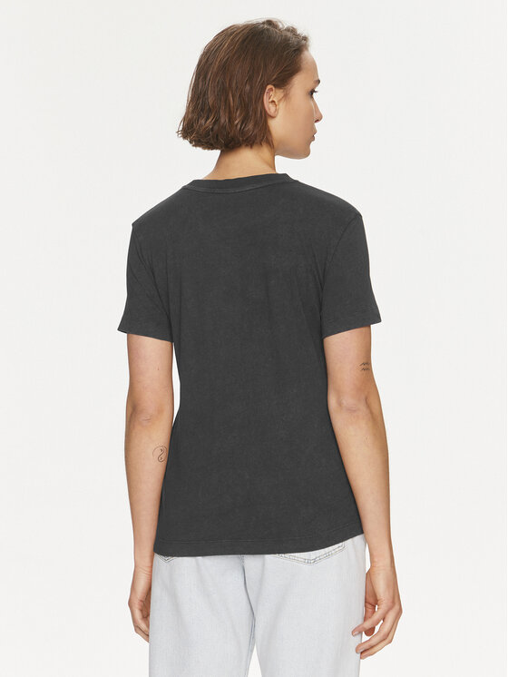 Calvin Klein Jeans Calvin Klein Jeans T-Shirt Archival Monologo J20J223272 Czarny Regular Fit