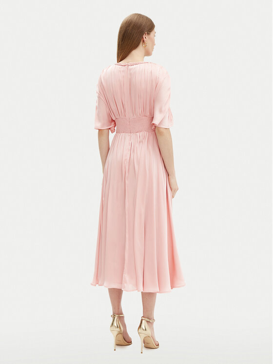 Guess Guess Estélyi ruha W5PK1O WHHF0 Rózsaszín Regular Fit