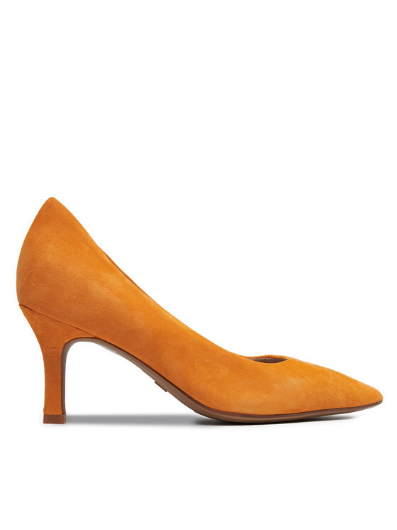 Pantofi cu toc subțire Tamaris 1-22434-41 Portocaliu