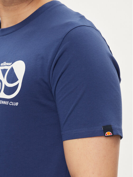 Ellesse Ellesse T-Shirt Sport Club SHV20273 Granatowy Regular Fit