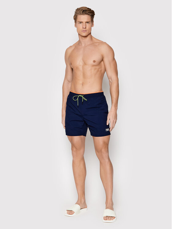 Sprandi Sprandi Plaukimo šortai SP22-SKMT003 Tamsiai mėlyna Regular Fit