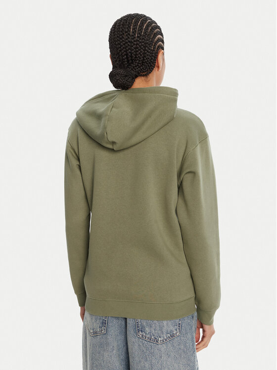 Roxy Roxy Bluză Surf Stoked Zipped Brushed ERJFT05022 Verde Regular Fit