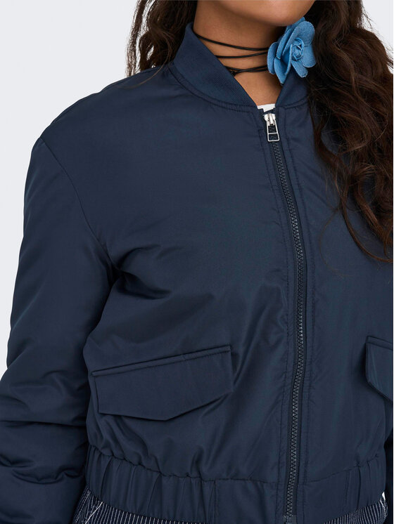 JDY JDY Μπόμπερ μπουφάν Dixie 15317122 Σκούρο μπλε Regular Fit