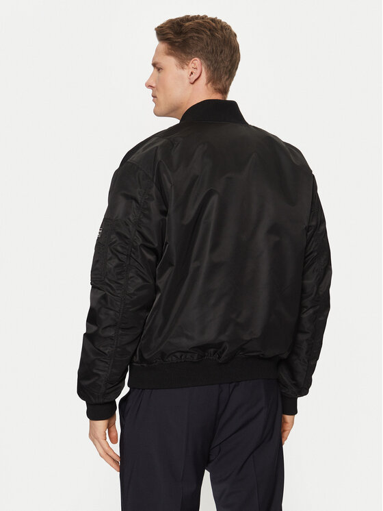 Guess Jeans Guess Jeans Bomber-jakk M5RL81 WHAA2 Must Regular Fit
