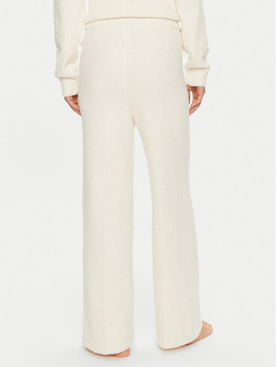 Calvin Klein Calvin Klein Pyžamové kalhoty 000QS7338E Écru Relaxed Fit