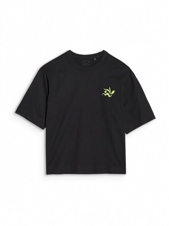 4F 4F T-Shirt CHILLY WAVES Czarny Regular Fit