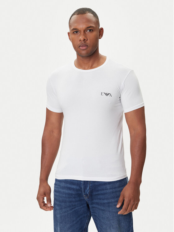 Emporio Armani Underwear Emporio Armani Underwear Komplekt kahest t-särgist EM001849 AF14131 M0082 Valge Fitted Fit