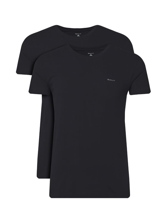 Gant Gant Komplekt kahest t-särgist 900012008 Must Regular Fit