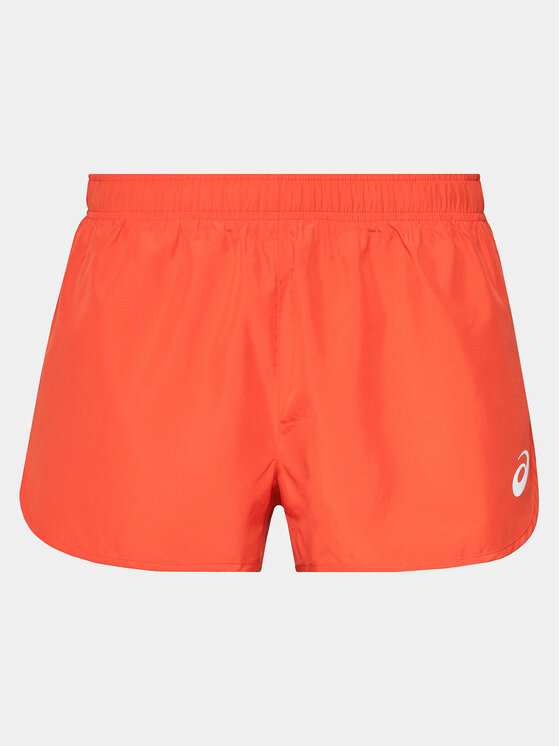Asics Pantaloncini sportivi Core Split 2011C343 Rosso Regular Fit Modivo