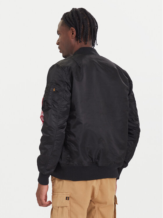 Alpha Industries Alpha Industries Bomberjacke Ma-1 Vf 59 Long 168100 Schwarz Slim Fit