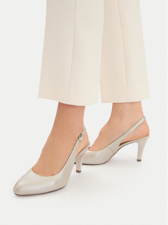 Caprice Pantofi pumps 9-29606-42 Crem