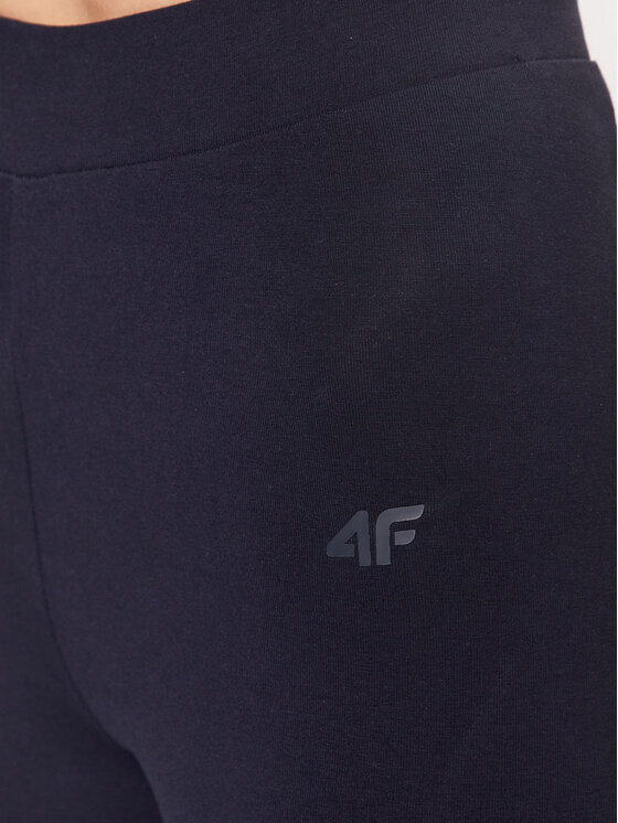 4F 4F Legginsy 4FSS23TTIGF063 Granatowy Slim Fit
