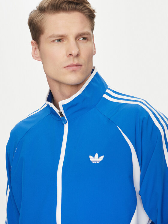 adidas adidas Mikina adicolor Teamgeist JP1117 Modrá Regular Fit