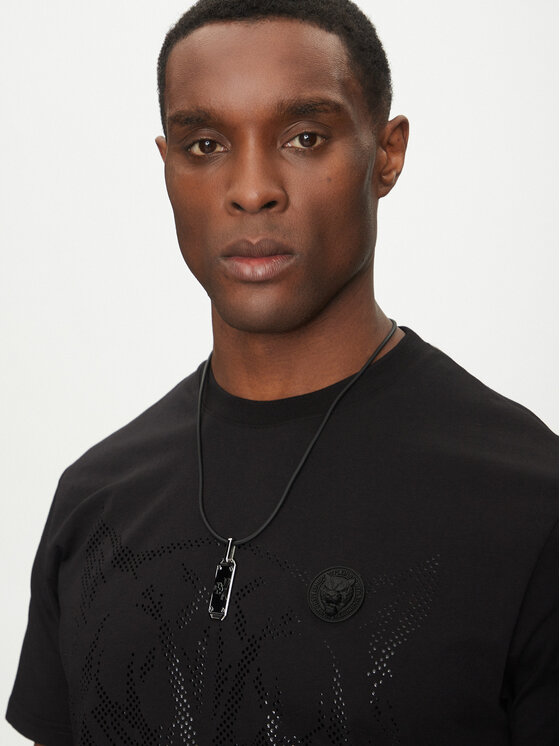 PHILIPP PLEIN PHILIPP PLEIN Kaelakee $Kull Bones PJWEA05NU Must