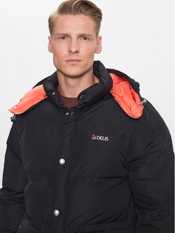 Deus Ex Machina Deus Ex Machina Μπουφάν χειμωνιάτικο Summit DMF226317 Μαύρο Regular Fit