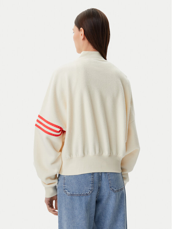 adidas adidas Majica dugih rukava Neuclassics JI8523 Bež Loose Fit