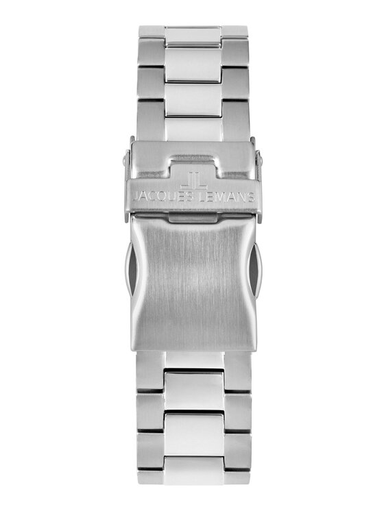 Jacques Lemans Jacques Lemans Zegarek 50-3A Srebrny