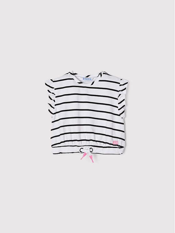Mayoral Mayoral Блуза 3046 Бял Regular Fit