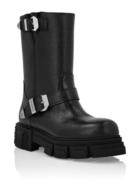 PHILIPP PLEIN PHILIPP PLEIN Kozaki 23565 Czarny