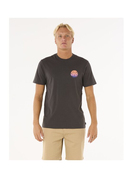 Rip Curl Rip Curl T-Shirt Wettie Passage Icon Tee Czarny Standard Fit