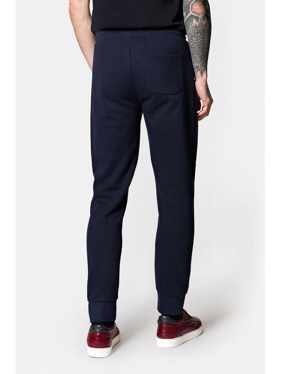 Lancerto Lancerto Spodnie dresowe Jared SP073222000009 Granatowy Regular Fit