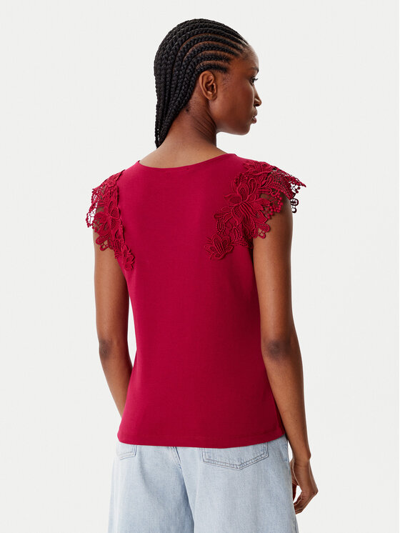 Morgan Morgan Bluse 252-DFLOWER Rot Regular Fit