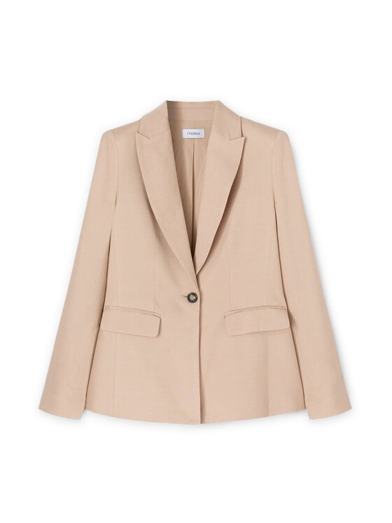 Motivi Motivi Giacca outdoor Q663Q100922N002 Écru Regular Fit