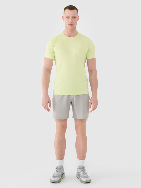 4F 4F Szorty sportowe MULTI ACTIVE Khaki Regular Fit