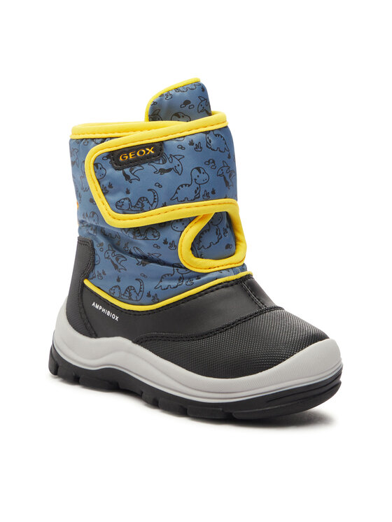 Geox Geox Cizme de zăpadă B Flanfil Boy B Abx B263VE 0CEFU C4K2V S Albastru