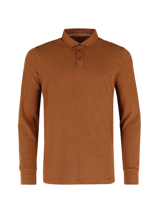 Longsleeve, rozmiar XXL, Brązowy, M17110-W24