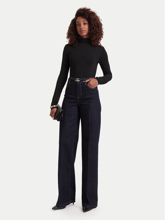 Liu Jo Liu Jo Teksad Tall UF6088 D0264 Tumesinine Flared Leg
