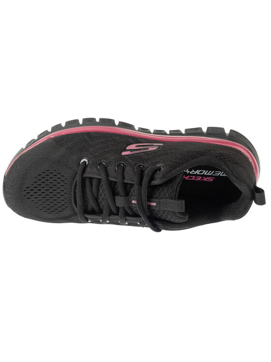 Skechers Skechers Sneakersy Graceful - Get Connected Czarny