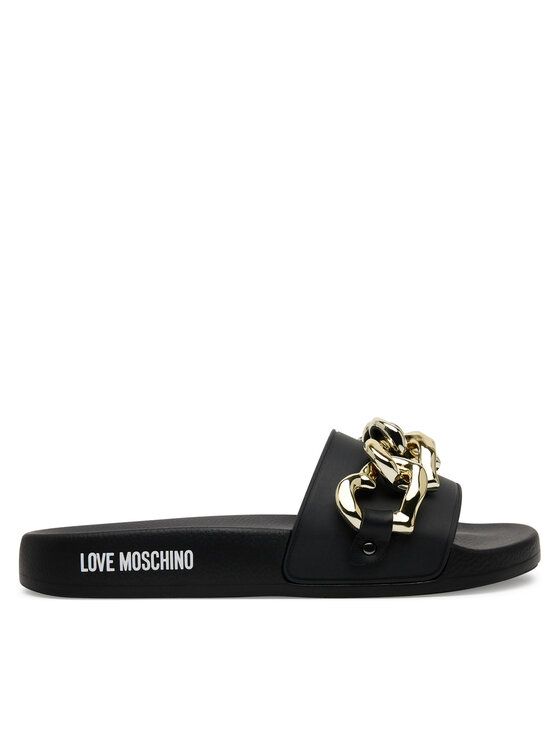 Şlapi LOVE MOSCHINO JA28132G1MI16000 Negru