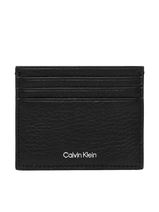 Calvin Klein Calvin Klein Подаръчен сет Foil Emboss Cardholder + Belt LV04D0020G Черен